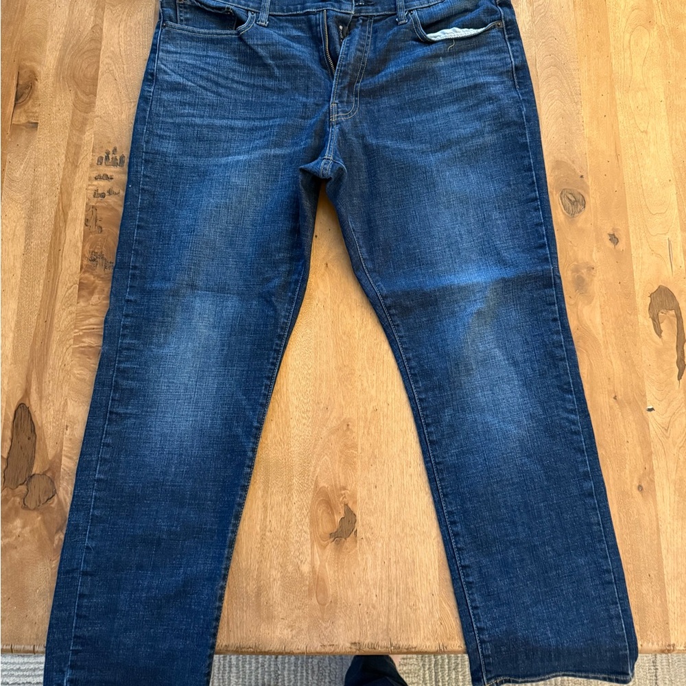 Lucky Brand Men's Dark Wash Straight Jeans